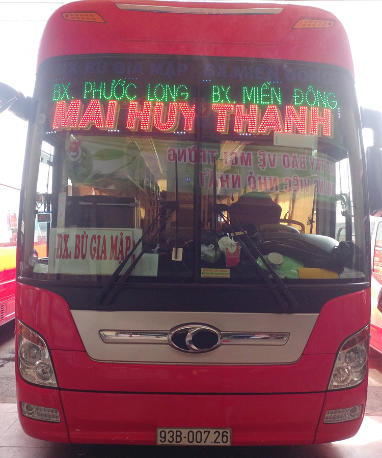 Nhà xe Mai Huy Thanh chuyên tuyến Sài Gòn - Bình Phước