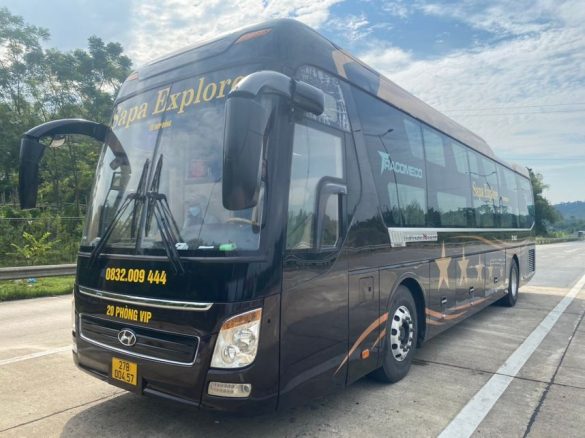 Nhà xe SaPa Explore Limousine tuyến Lào Cai đi Yên Bái
